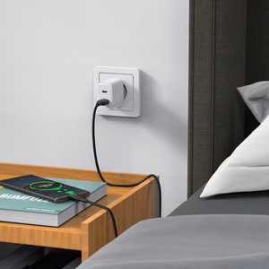 Acefast wall Laadija USB Type C / USB 20W, PPS, PD, QC 3.0, AFC, FCP valge (A25 valge)