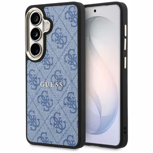 Guess case 4G Embossed Ring MagSafe for Samsung Galaxy S26 blue