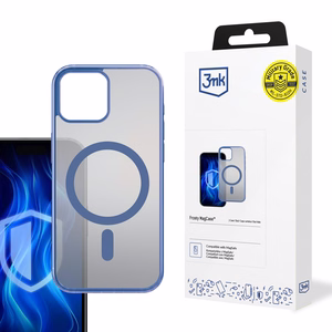 3mk Frosty MagCase sinine Ümbris jaoks Apple iPhone 15 Plus - sinine