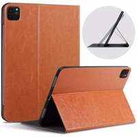 Phone Ümbris X-Level Kite jaoks Samsung X800 / X806 (Tab S8 Plus) / T730 / T736 (Tab S7 FE) T970 / T976 (Tab S7 Plus) Pruun