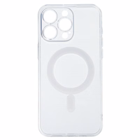 TEL PROTECT MagSilicone Ümbris jaoks Iphone 15 Pro Max läbipaistev