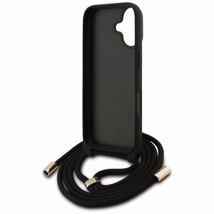 Guess 4G Big Logo Cord Stap Crossbody Ümbris jaoks iPhone 17 - Brown