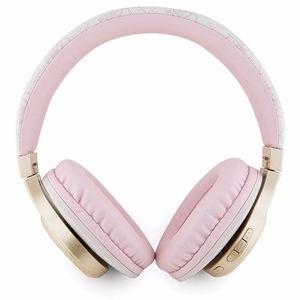 Guess Bluetooth on-ear headphones GUBH604GEMP roosa/roosa 4G Script