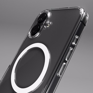 SBS Extreme Mag D3O MagSafe Ümbris jaoks iPhone 16 Plus - Läbipaistev