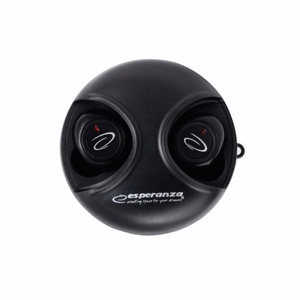 Esperanza EH228K kõrvaklapid / peakomplekt Juhtmevaba In-ear kõned / muusika Micro-USB Bluetooth must