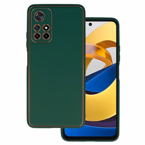 Tel Protect Luxury чехол для Xiaomi Redmi Note 11 5G/Note 11S 5G/Poco M4 Pro 5G тёмно-зелёный