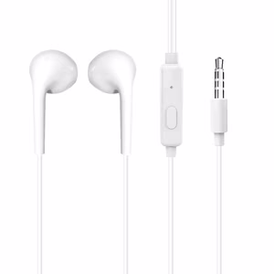 Dudao X10S wired in-ear headphones 3.5mm mini jack 1.15m - white