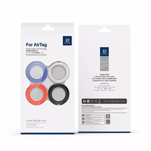 DUX DUCIS secure case mad of durable PC jaoks Apple AirTag (4Pack)