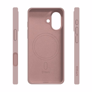 Etteri Silikoon Mag ümbris for iPhone 17 heleroosa