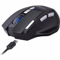 MOUSE DEFENDER GM-885 KNIGHT RF WIRELESS 3200dpi 8P BLACK