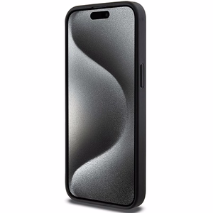 Karl Lagerfeld Gripstand Saffiano Choupette Pins чехол для iPhone 13 Pro / 13 - чёрный