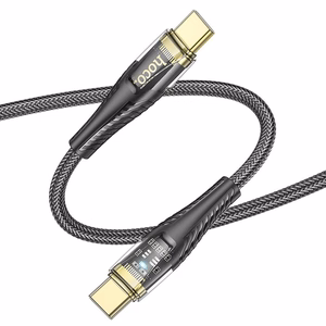 Kaabel USB C to USB C Hoco 3A 60W 1,2 m U121 must