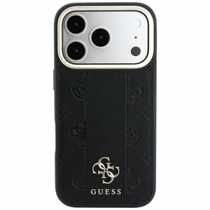 Ümbris mudelile IPHONE 18 Pro/17 Pro ühildub MagSafe'iga (Stripe Peony 4G Logo) (värv: must)