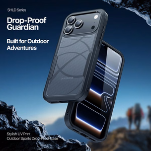 Ümbris Dux Ducis Shld Apple iPhone 17 Pro must (Rhythm Pattern)