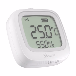 ZigBee LCD temperatuuri- ja niiskusandur Sonoff SNZB-02WD