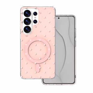Bubble Dots Mag чехол для Samsung S26 Ultra, розовый