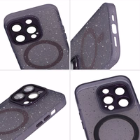 Tel Protect Magnetic Splash Frosted Ümbris jaoks Iphone 15 Pro Max Purple