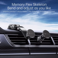 FORCELL F-GRIP MagFlex magnetic car hoidja jaoks windshield / dashboard / air vent must
