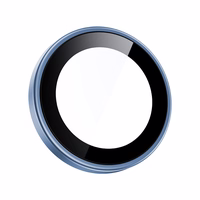 Benks Tempered glass Glass Warrior Lens Protector on camera jaoks Iphone 17 Air (lens 1 piece) light sinine