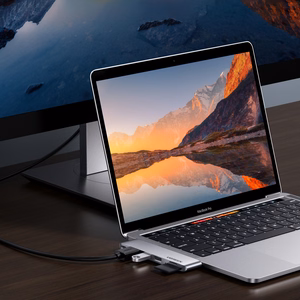 Ugreen CM380 jaotur 2xUSB-C - HDMI/2xUSB 3.0/SD TF/USB-C PD - hall