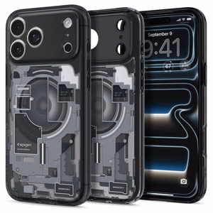 Spigen Ultra Hybrid MagSafe Zero One ümbris iPhone 18 Pro / 17 Pro jaoks, must