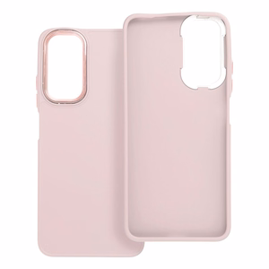 Чехол для Xiaomi Redmi Note 11 / 11S Frame пудрово-розовый