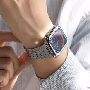 Ringke Metal One Air Bracelet for Apple Watch 8 / 9 / 10 / 11 / SE / Ultra (44 / 45 / 46 / 49 mm) - Silver