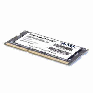 Patriot Memory 8GB DDR3 PC3-12800 (1600MHz) SODIMM mälumoodul 1 x 8 GB