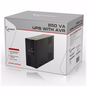 Gembird UPS-PC-850AP puhvertoiteallikas (UPS), Line-Interactive, 0,85 kVA, 520 W, 4 AC pistikupesa