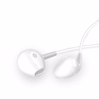 Dudao X10S juhtmega in-ear kõrvaklapid 3.5mm mini jack 1.15m - valge