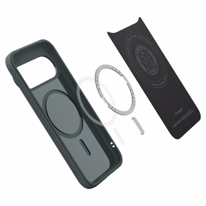 Spigen Liquid Air Mag MagSafe ümbris mudelile Google Pixel 11 Pro XL, tumeroheline