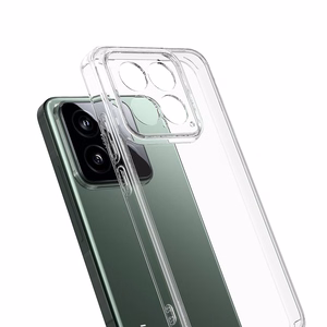 Crong Crystal Shield Cover ümbris seadmele Xiaomi 14, läbipaistev