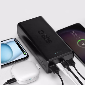 Powerbank SBS TTBB30000PD20K 30000 mAh 2 x USB-C 2 x USB-A - black