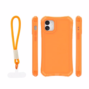 Safepop ümbris rihmaga iPhone 11 jaoks oranž