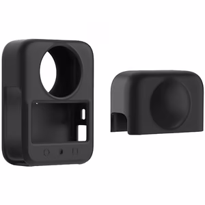 PULUZ silikoonist objektiivi kaas DJI Osmo 360 (must)