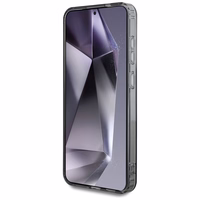 Karl Lagerfeld Button Choupette Head Printed Logo MagSafe Samsung Galaxy S25 ümbris must