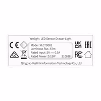Yeelight LED anduriga sahtlivalgus (4tk)