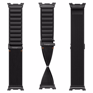 Spigen WBF1 rihm mudelile Samsung Galaxy Watch 40/44/46 mm – must