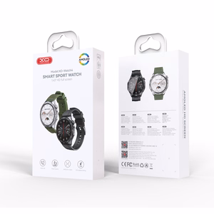 XO nutikell Watch 4 Amoled, must