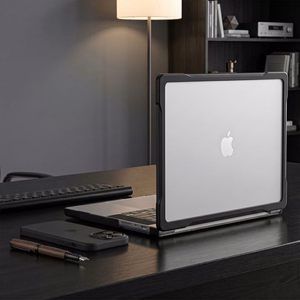 Tech-Protect Velar Case for MacBook Pro 16" 2021 / 2023 / 2025 / 2026 - Transparent Black