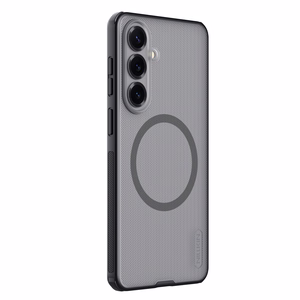 Nillkin Super Frosted Shield Pro Magnetic Case Compatible with MagSafe for Samsung Galaxy S26+ - Translucent Black