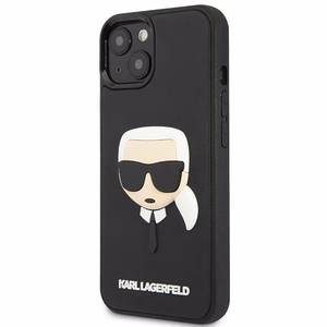 Karl Lagerfeld KLHCP14MKH3DBK iPhone 14 Plus 6.7 "must / must hardcase 3D Rubber Karl's Head