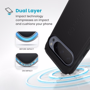 Speck ImpactHero Slim ümbris seadmele Google Pixel 10 Pro XL, must