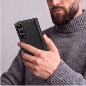 Tech-Protect Wallet ümbris mudelile Samsung Galaxy Z Fold 8 Ultra – must
