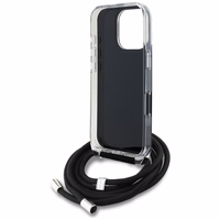 Karl Lagerfeld IML Crossbody Karl&Choupette Head Ümbris for iPhone 16 Pro - must