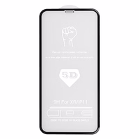 Karastatud klaas Full Glue 5D jaoks IPHONE 11 PRO MAX Must