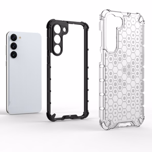 Honeycomb ümbris jaoks Samsung Galaxy S23+ armored hybrid cover must