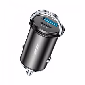 Autolaadija Joyroom C-A45, hall, 1xUSB / 1xUSB-C / 20W