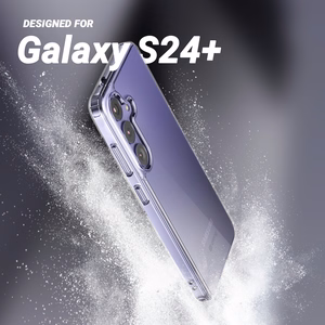 Crong Crystal Shield Cover ümbris seadmele Samsung Galaxy S24+, läbipaistev