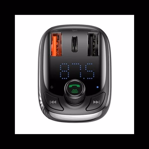 Autolaadija Baseus "PPS Quick" Must (laadija / FM Transmitter / USB / Hands Free)